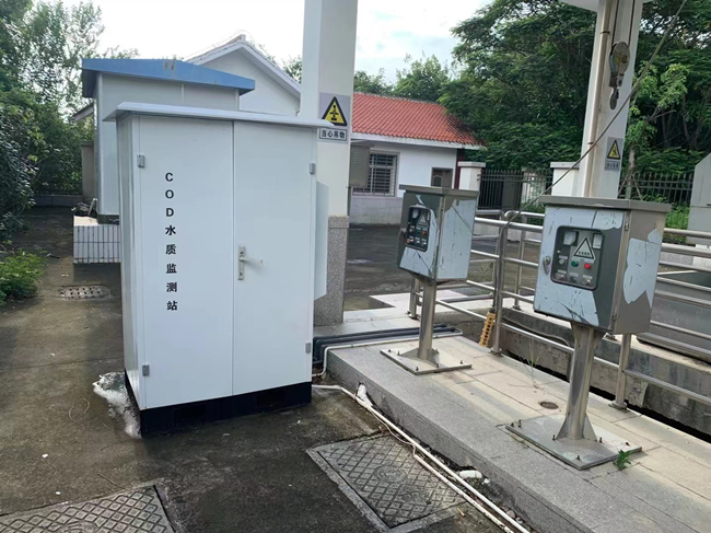 總氮測(cè)定儀戶外安裝效果